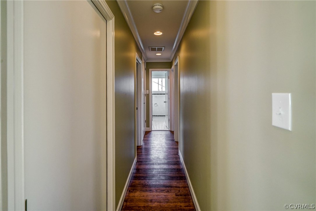 109 North Ridge Road Henrico, VA 23229 - Photo 22 of 41 a view of a hallway with wooden floor
