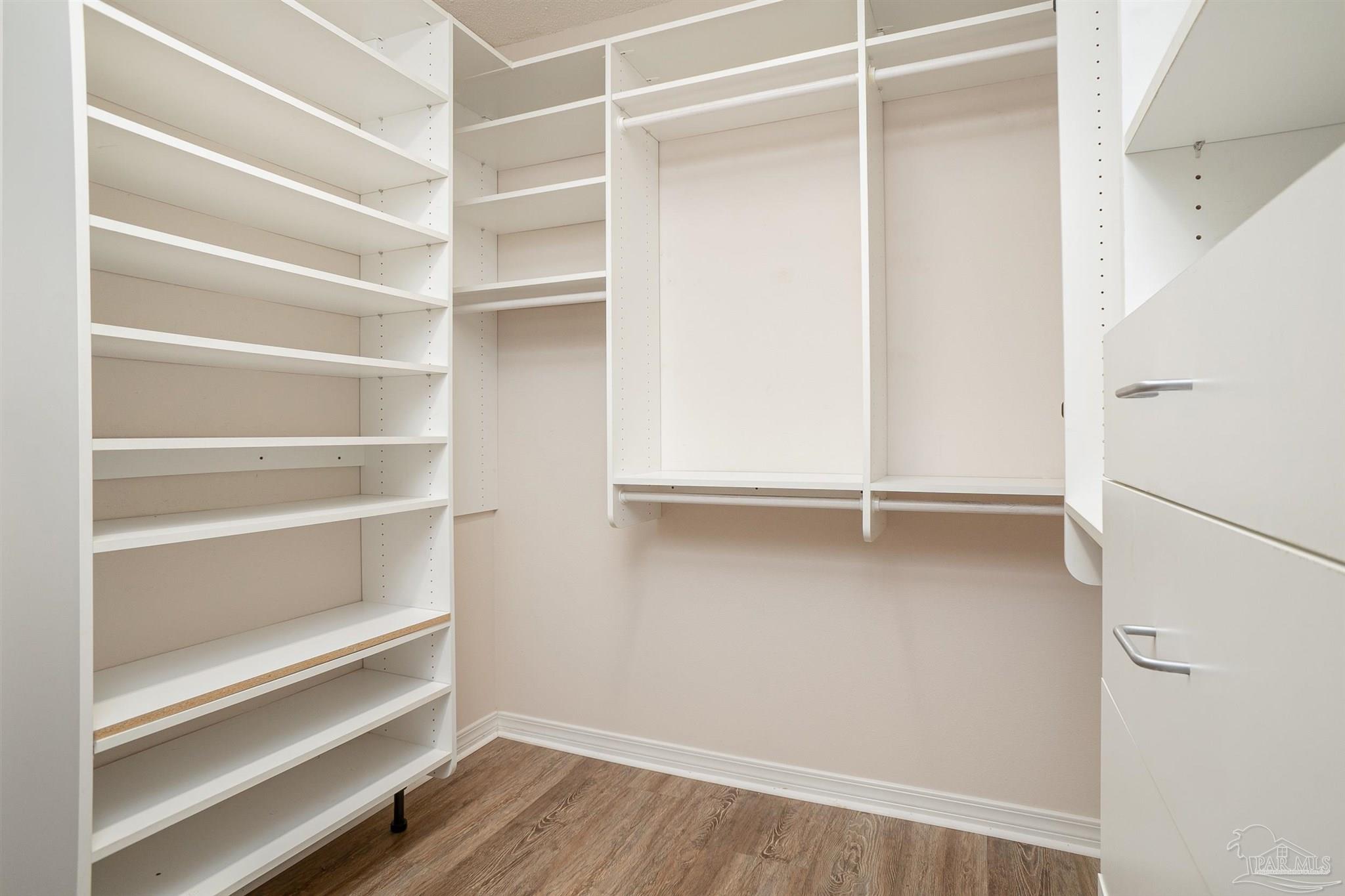 2351 Queens Ferry Lane Cantonment, FL 32533 - Photo 35 of 67 a view of an empty walk in closet