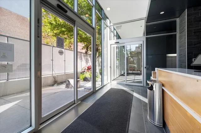 a group of bicycles parked in front of shop