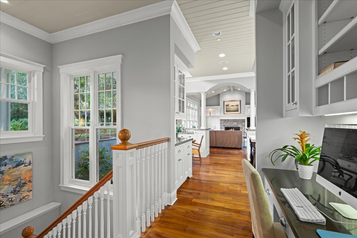 3510 Alpine Road Portola Valley, CA 94028 - Photo 18 of 77 a view of a balcony with chairs