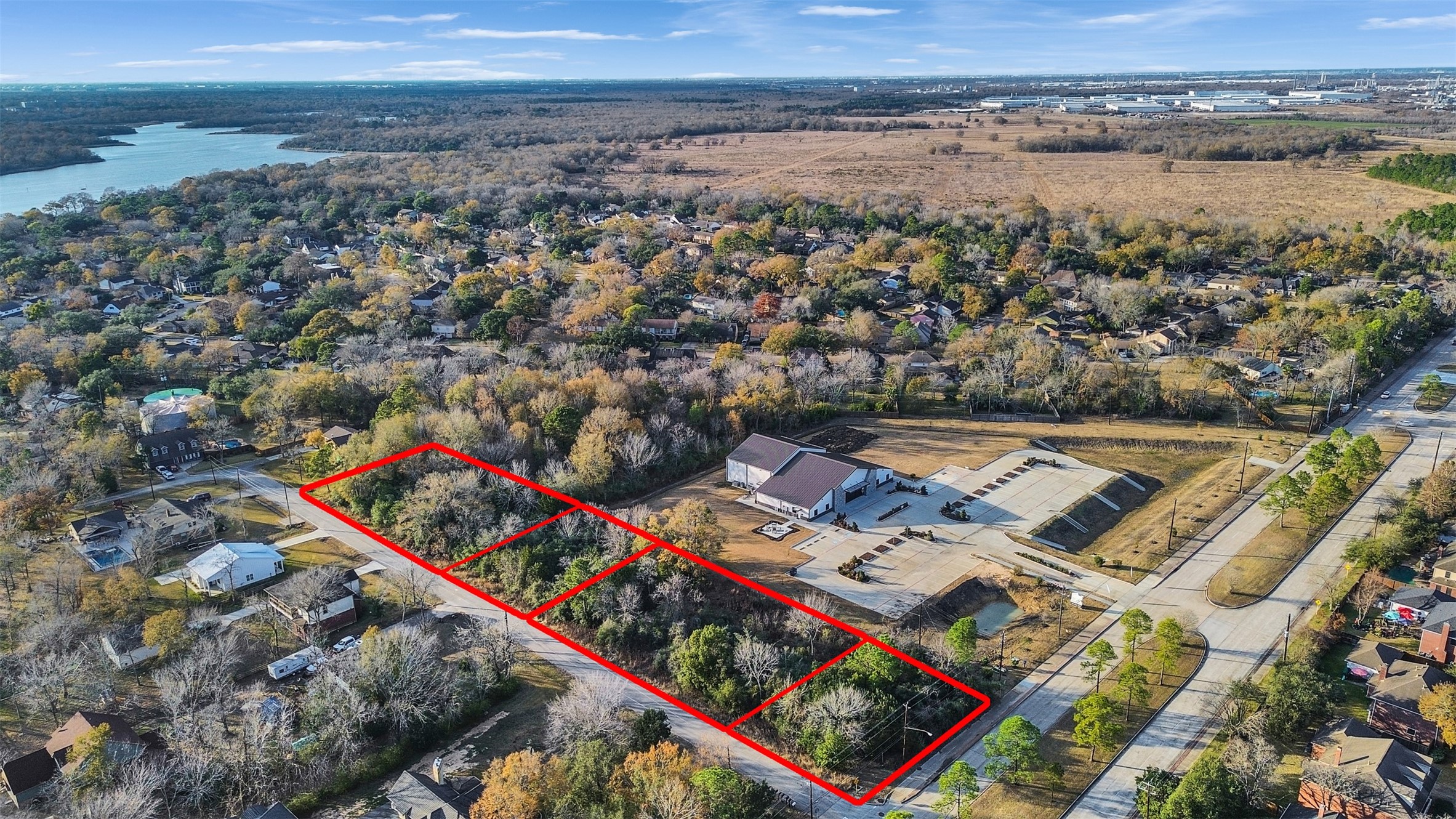 0 Memory Lane Seabrook, TX 77586 - Photo 2 of 11 an aerial view of a city