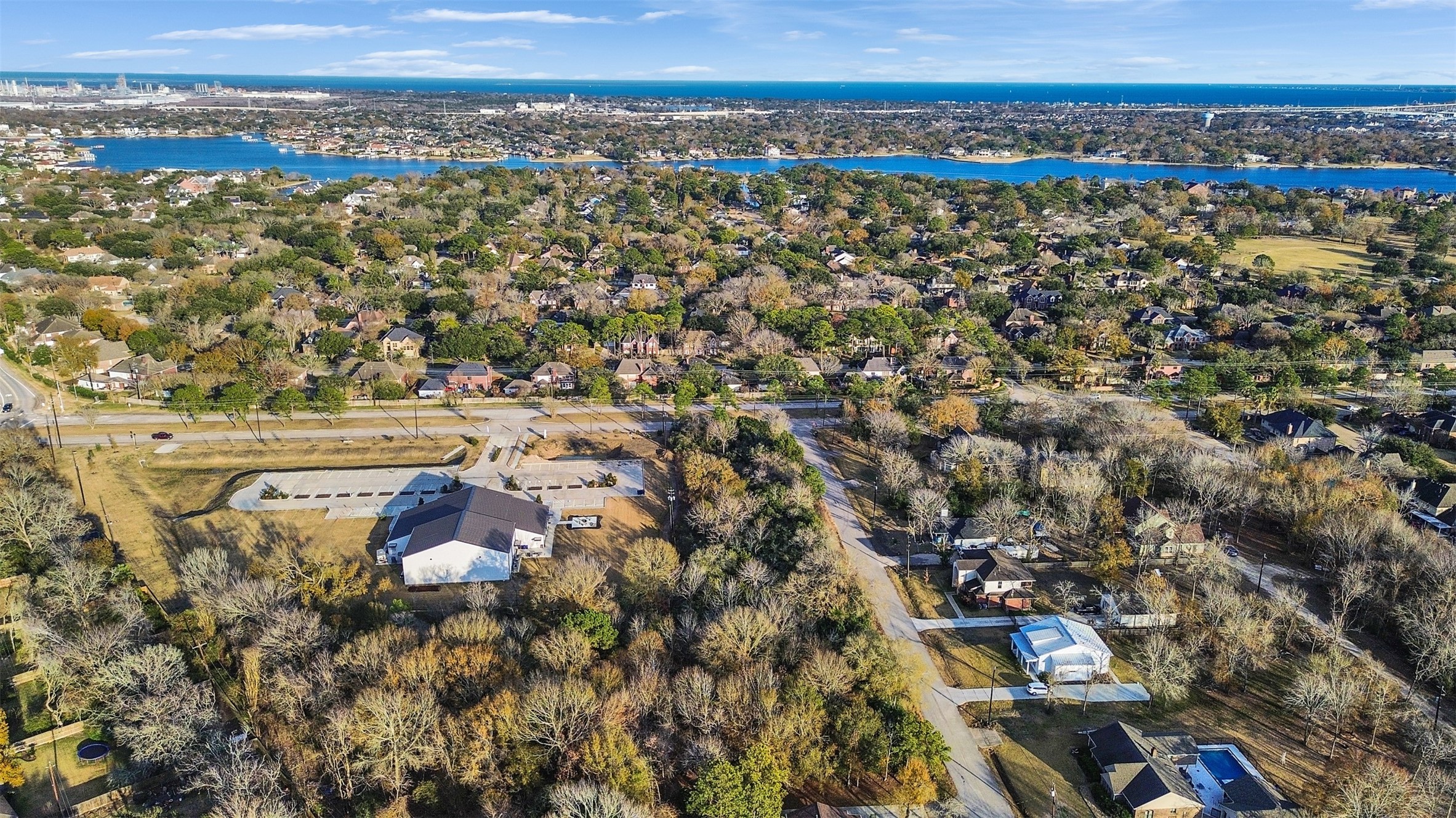 0 Memory Lane Seabrook, TX 77586 - Photo 8 of 11 an aerial view of a house with a mountain