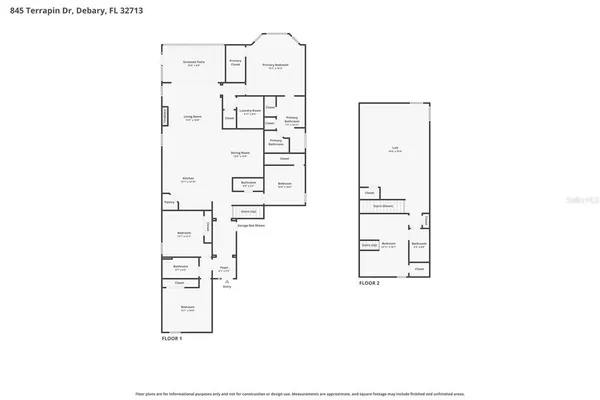 $599,000 | 845 Terrapin Drive, DeBary, FL 32713