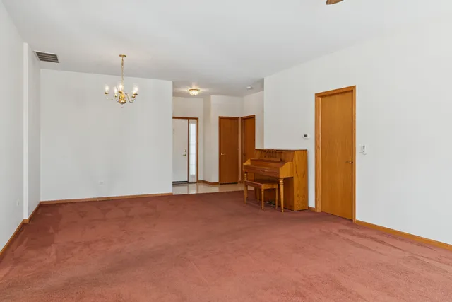 a view of a livingroom with furniture