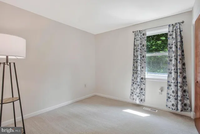 a view of a room with window