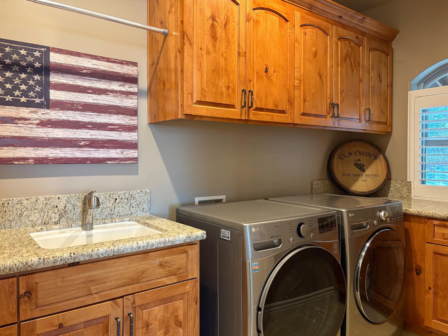 2920 Martel Creek Road Rescue, CA 95672 - Photo 15 of 69 a utility room with dryer and washer