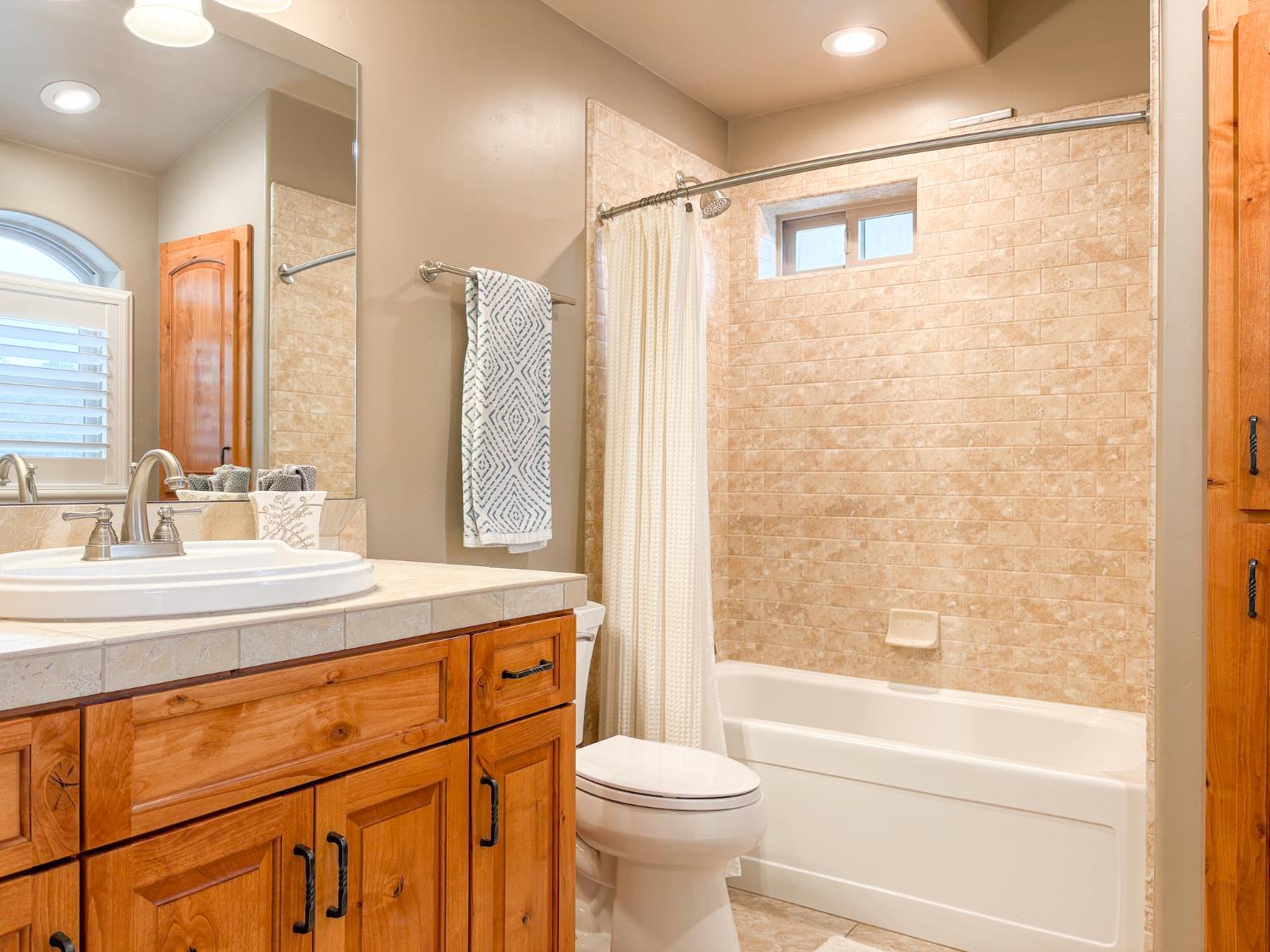 2920 Martel Creek Road Rescue, CA 95672 - Photo 35 of 69 a bathroom with a sink a toilet and shower