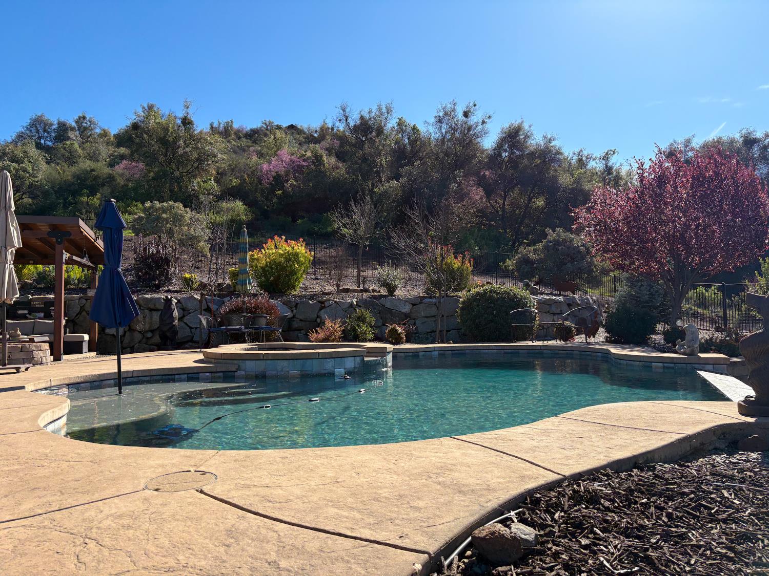 2920 Martel Creek Road Rescue, CA 95672 - Photo 45 of 69 a view of a backyard