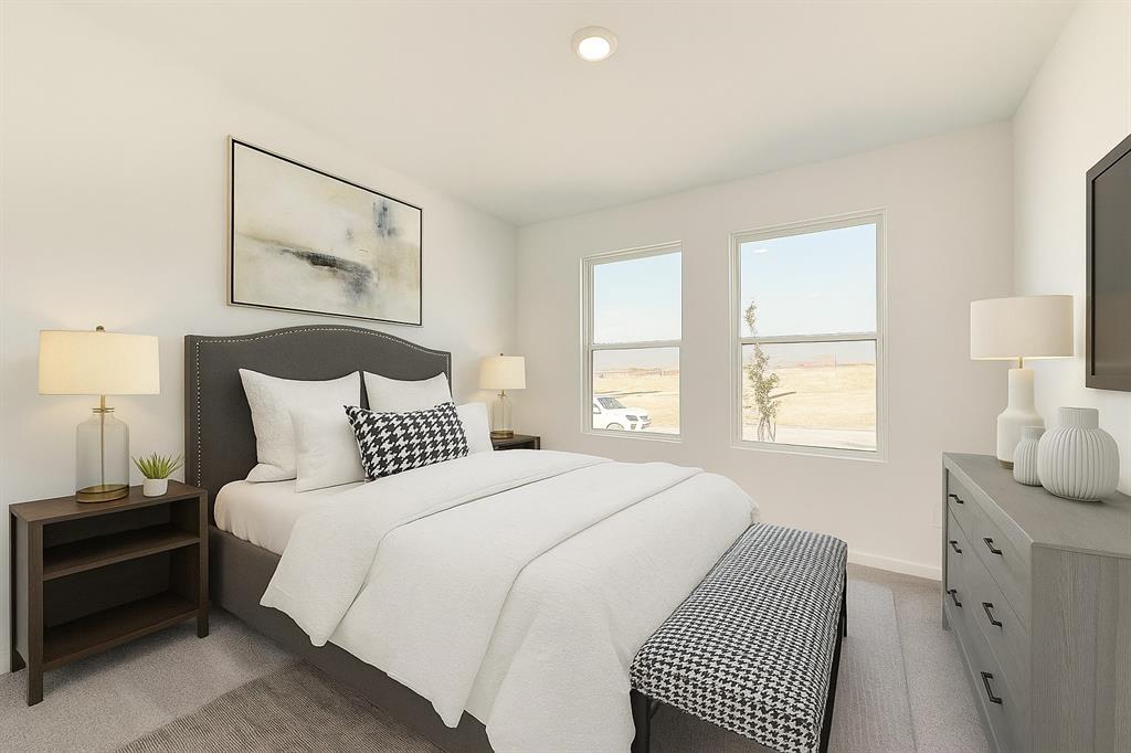 1271 Falcon Hts Drive Forney, TX 75126 - Photo 20 of 29 Bedroom featuring recessed lighting and light colored carpet