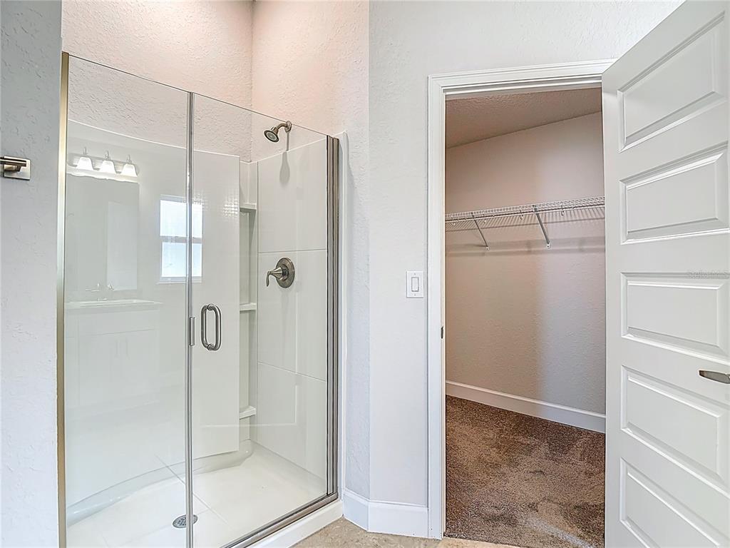 14917 Tropical Violet Way Wimauma, FL 33598 - Photo 35 of 77 a bathroom that has a glass shower door