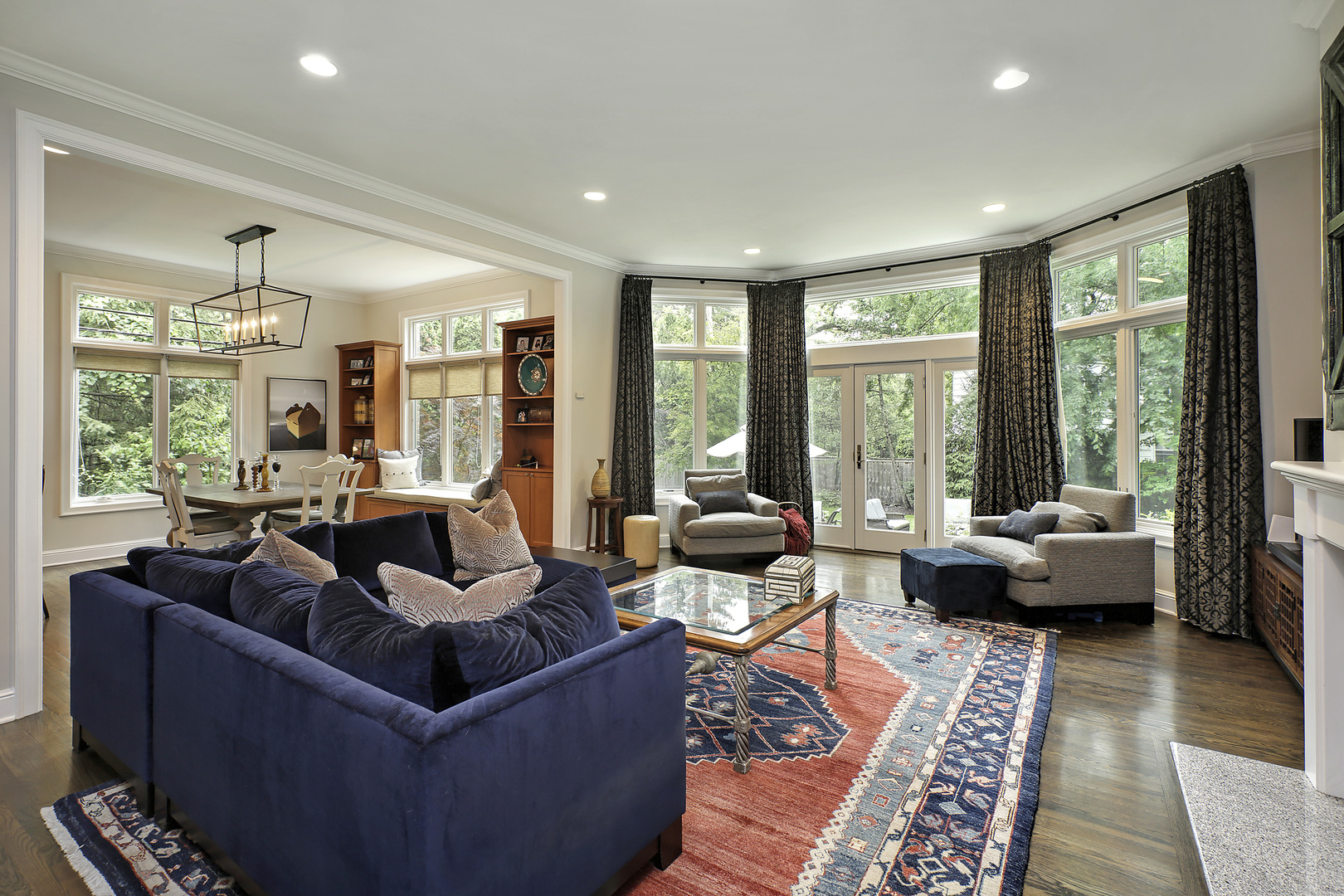 920 Bluff Street Glencoe, IL 60022 - Photo 9 of 29 a living room with furniture and large windows