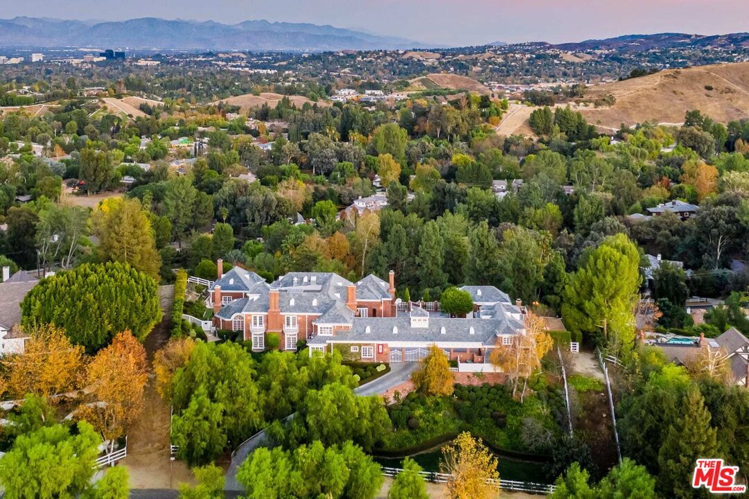 25045 Jim Bridger Road Hidden Hills, CA 91302 - Photo 46 of 52 an aerial view of multiple house