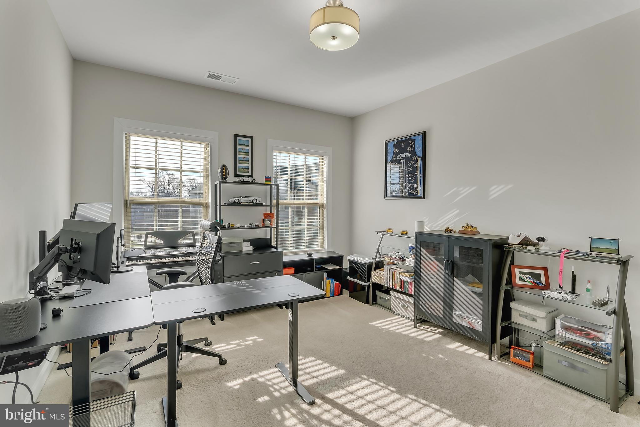 2918 Middleham Court Hanover, MD 21076 - Photo 17 of 37 a view of a workspace with furniture