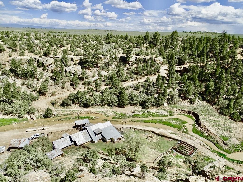 955 County Road 303, Unit CROSS CANYON RANCH Cebolla, NM 87518 - Photo 27 of 44 a view of yard with outdoor seating