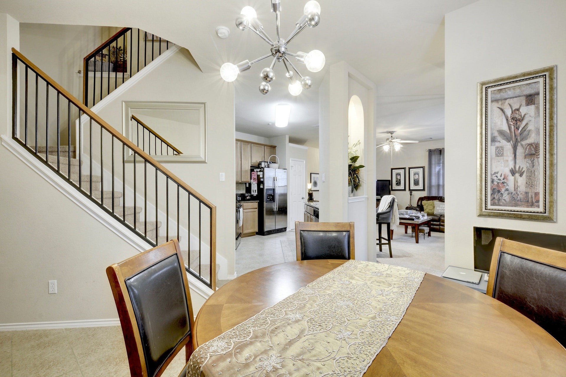 14815 Avery Ranch Boulevard, Unit 1103 Austin, TX 78717 - Photo 13 of 25 a view of a livingroom with furniture and staircase