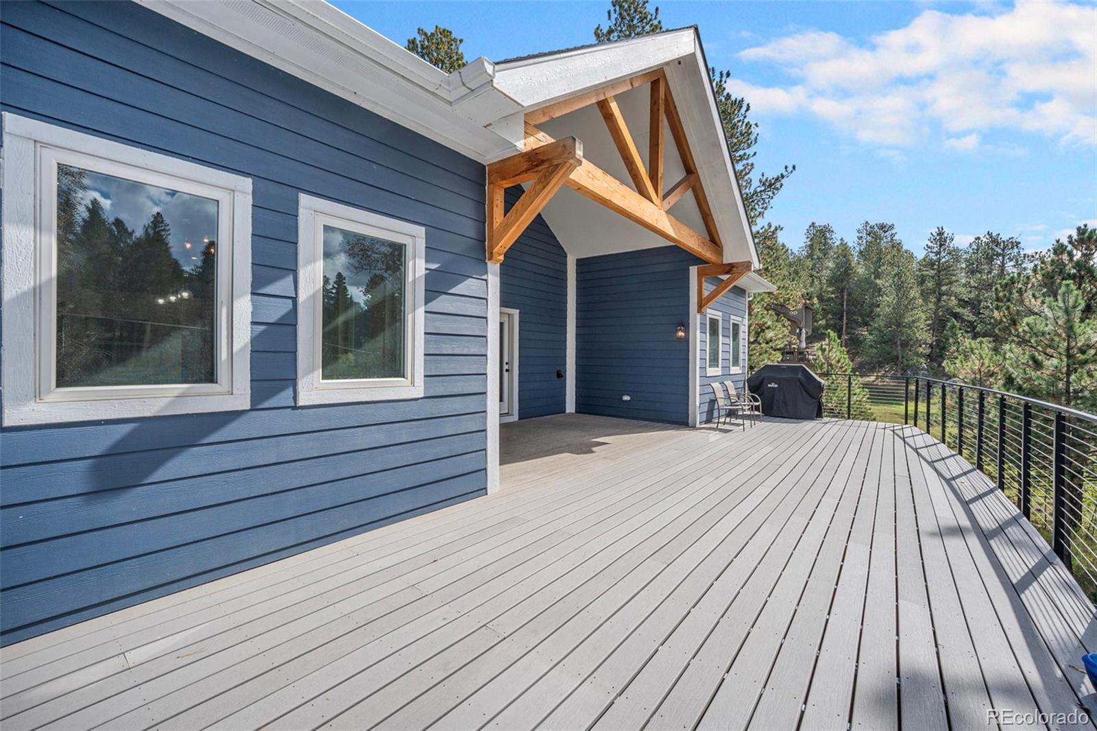 32 Oak Way Evergreen, CO 80439 - Photo 35 of 40 a view of outdoor space and deck