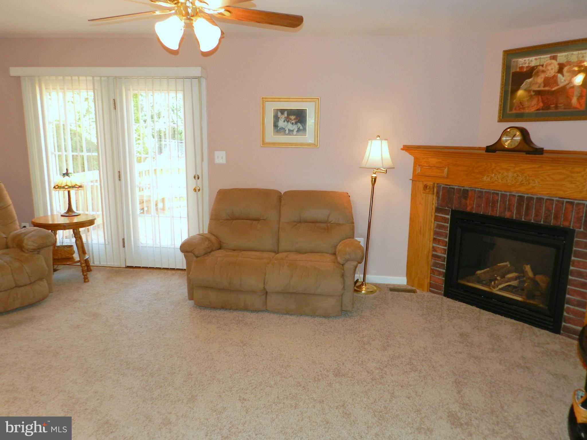 18401 Barnesville Road Barnesville, MD 20838 - Photo 13 of 30 a living room with furniture and a fireplace