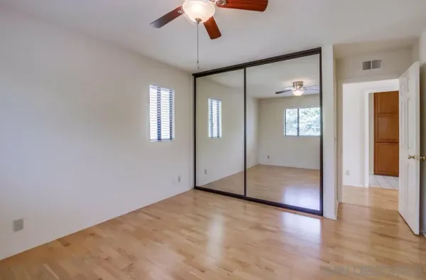 wooden floor in an empty room