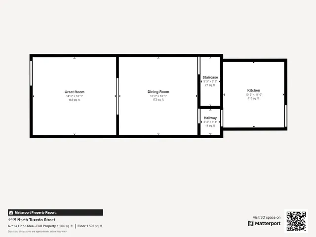 $104,900 | 1119 North Tuxedo Street, Indianapolis, IN 46201