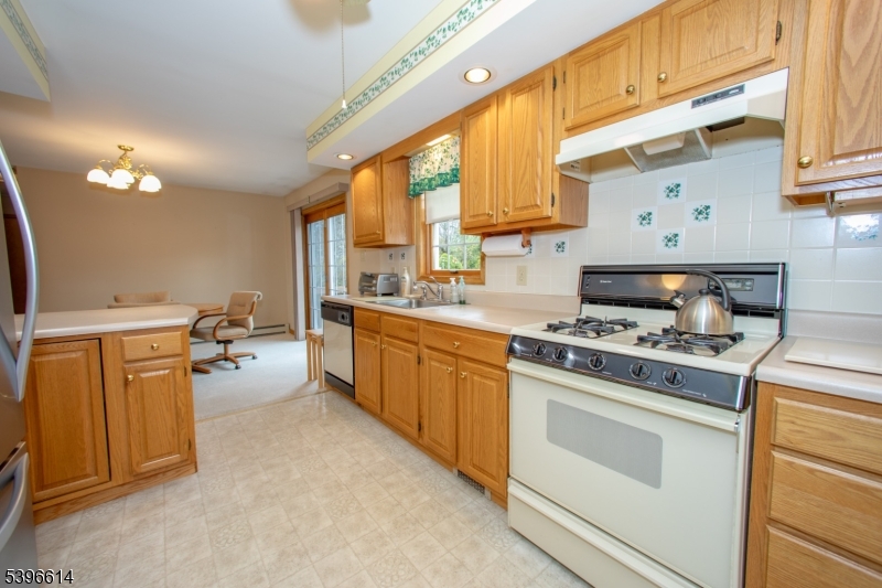 171 Mt Salem Road Wantage, NJ 07461 - Photo 12 of 38 a kitchen with a stove a sink and white cabinets