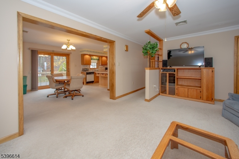 171 Mt Salem Road Wantage, NJ 07461 - Photo 6 of 38 a living room with furniture and a flat screen tv