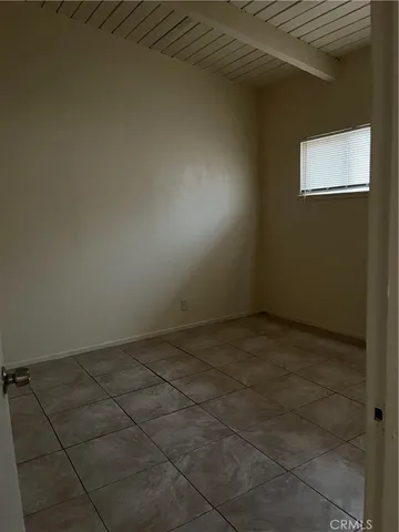 a view of a room with an empty space