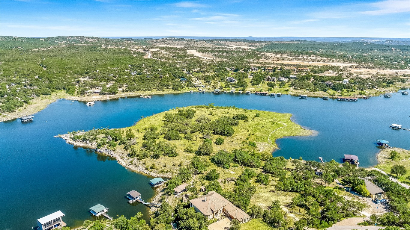 19815 Lakehurst Loop Spicewood, TX 78669 - Photo 10 of 21 an aerial view of a houses with ocean view