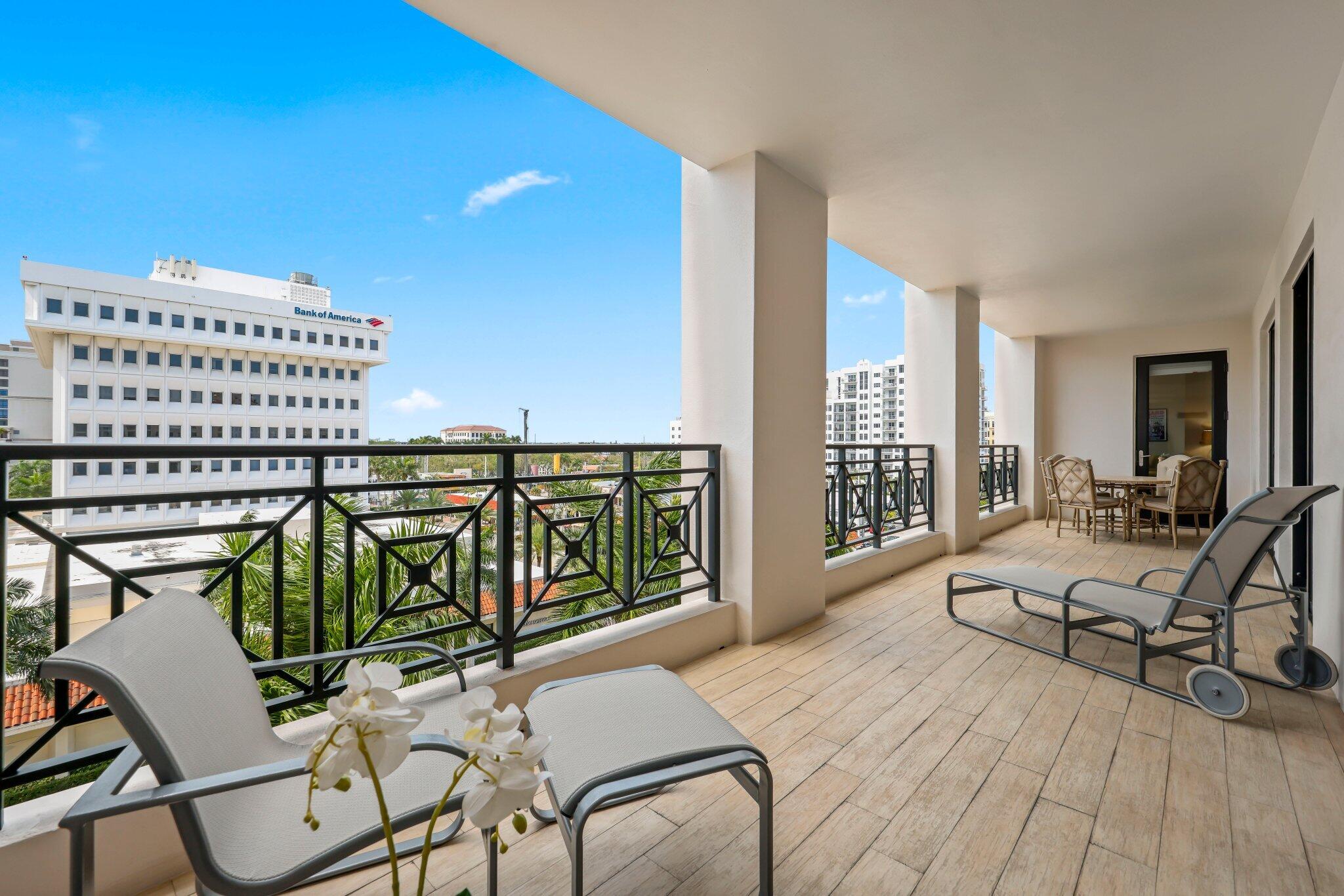 200 East Palmetto Park Road, Unit 607 Boca Raton, FL 33432 - Photo 20 of 54 Covered Balcony