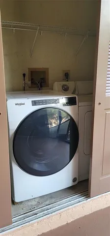 a view of washer and dryer