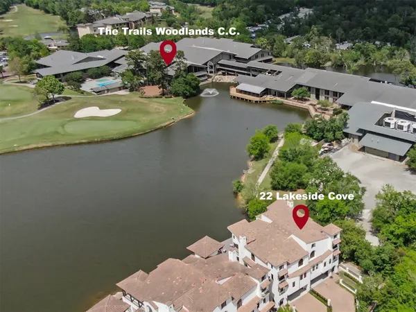 $1,764,000 | 22 Lakeside Cove, The Woodlands, TX 77380