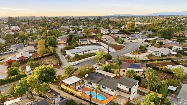 view of city and mountain