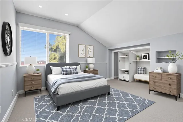 a view of empty room with windows