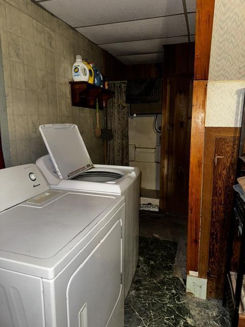 460 Carthage Road Carthage, ME 04224 - Photo 11 of 29 Washer and dryer bath with shower