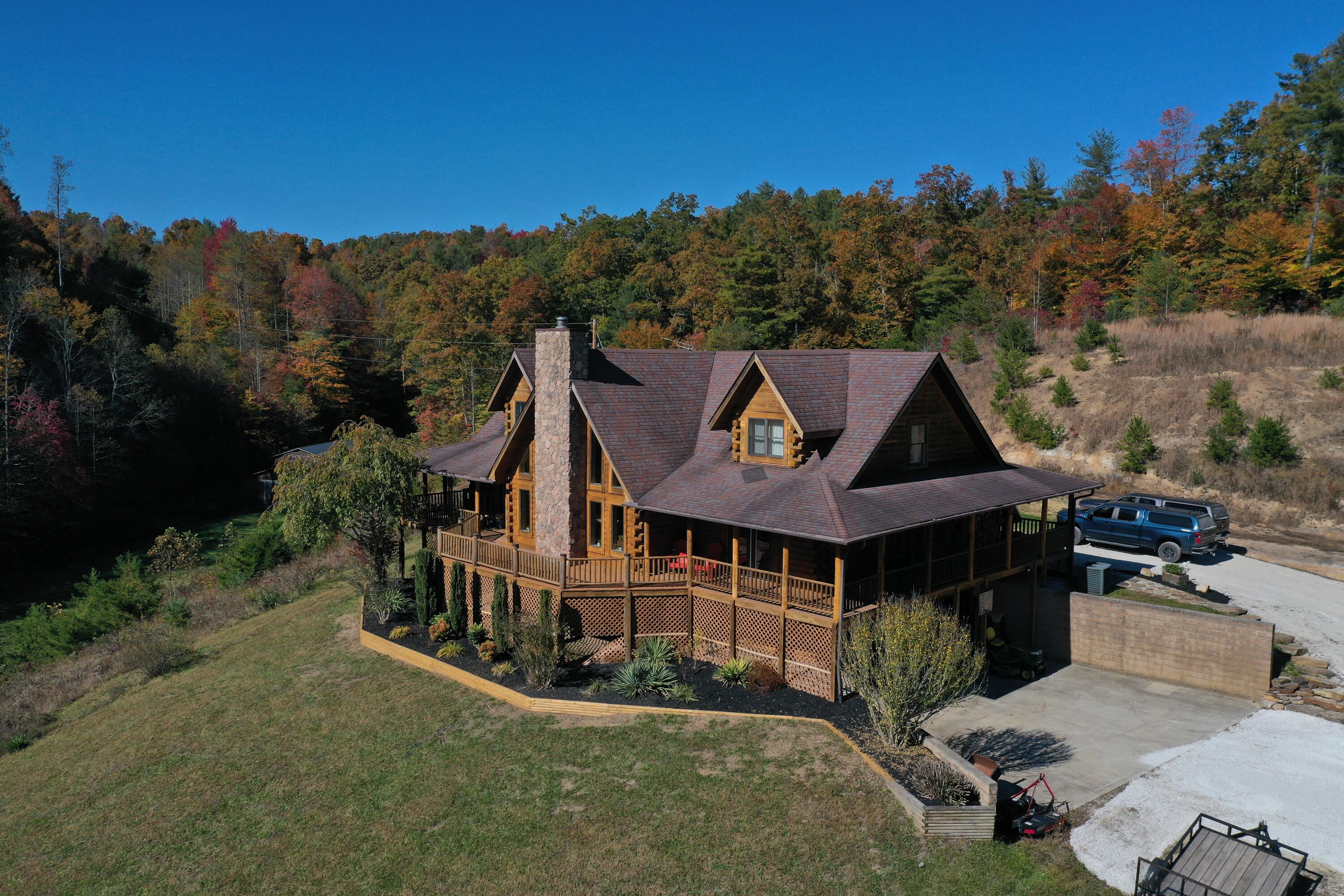 431 Harold Luke Road Campton, KY 41301 - Photo 29 of 82 029 nice low elevation view of the log h