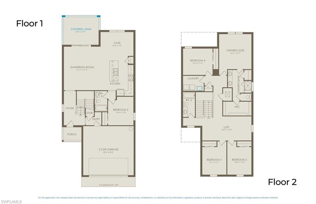 1879 Mesa Lane Naples, FL 34120 - Photo 2 of 24 a picture of a floor plan