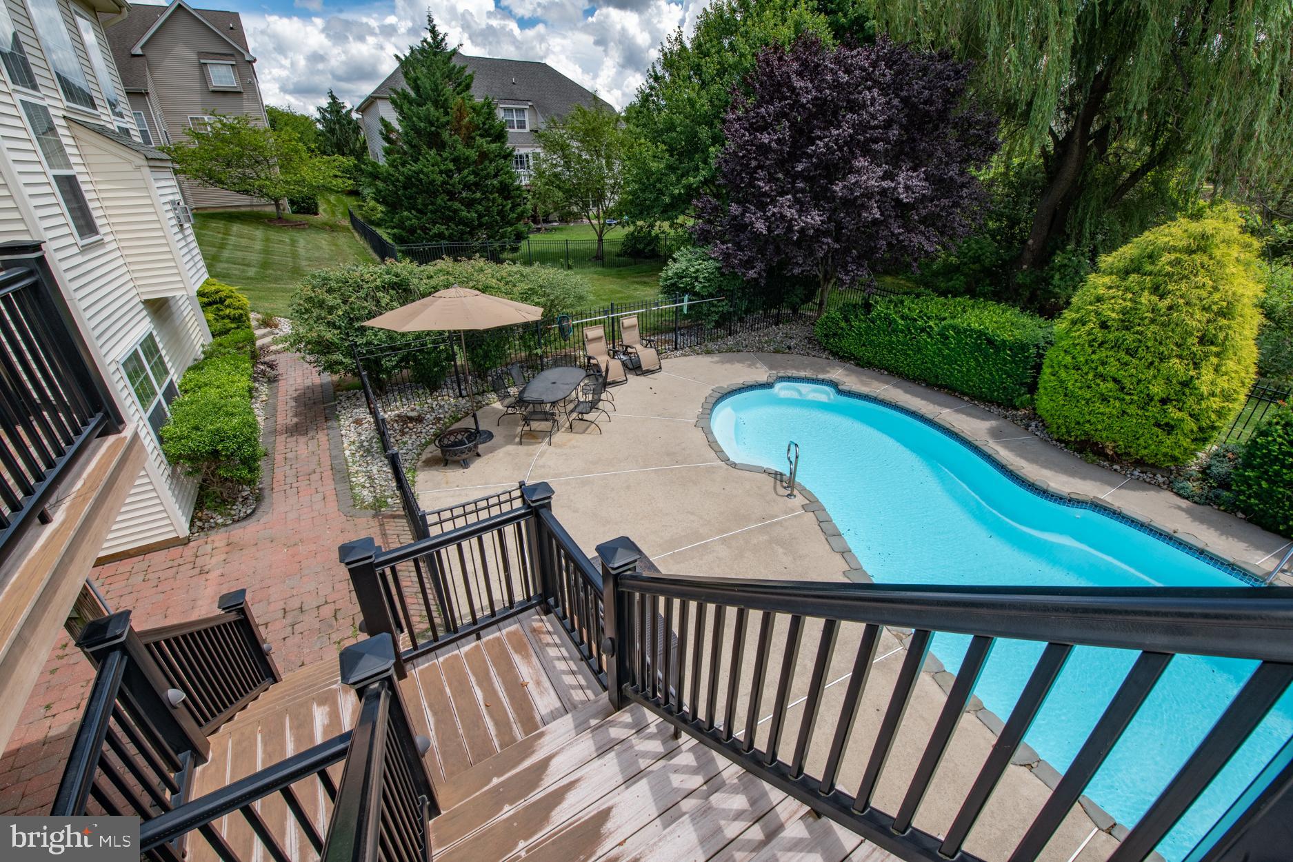 2250 Nottinghamshire Road Furlong, PA 18925 - Photo 51 of 70 Deck leads out to Pool