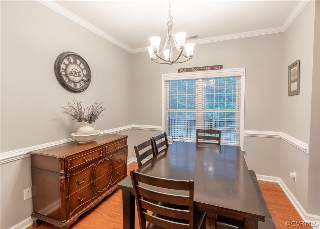529 Brandywine Road Manquin, VA 23106 - Photo 12 of 50 a view of a dining room with furniture
