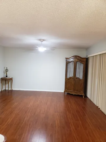 a view of a livingroom with a chandelier