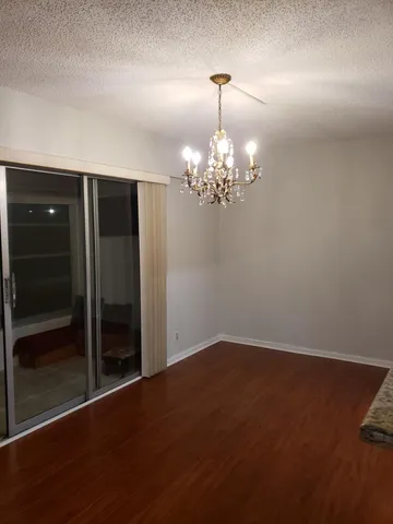 a view of a black and white wall