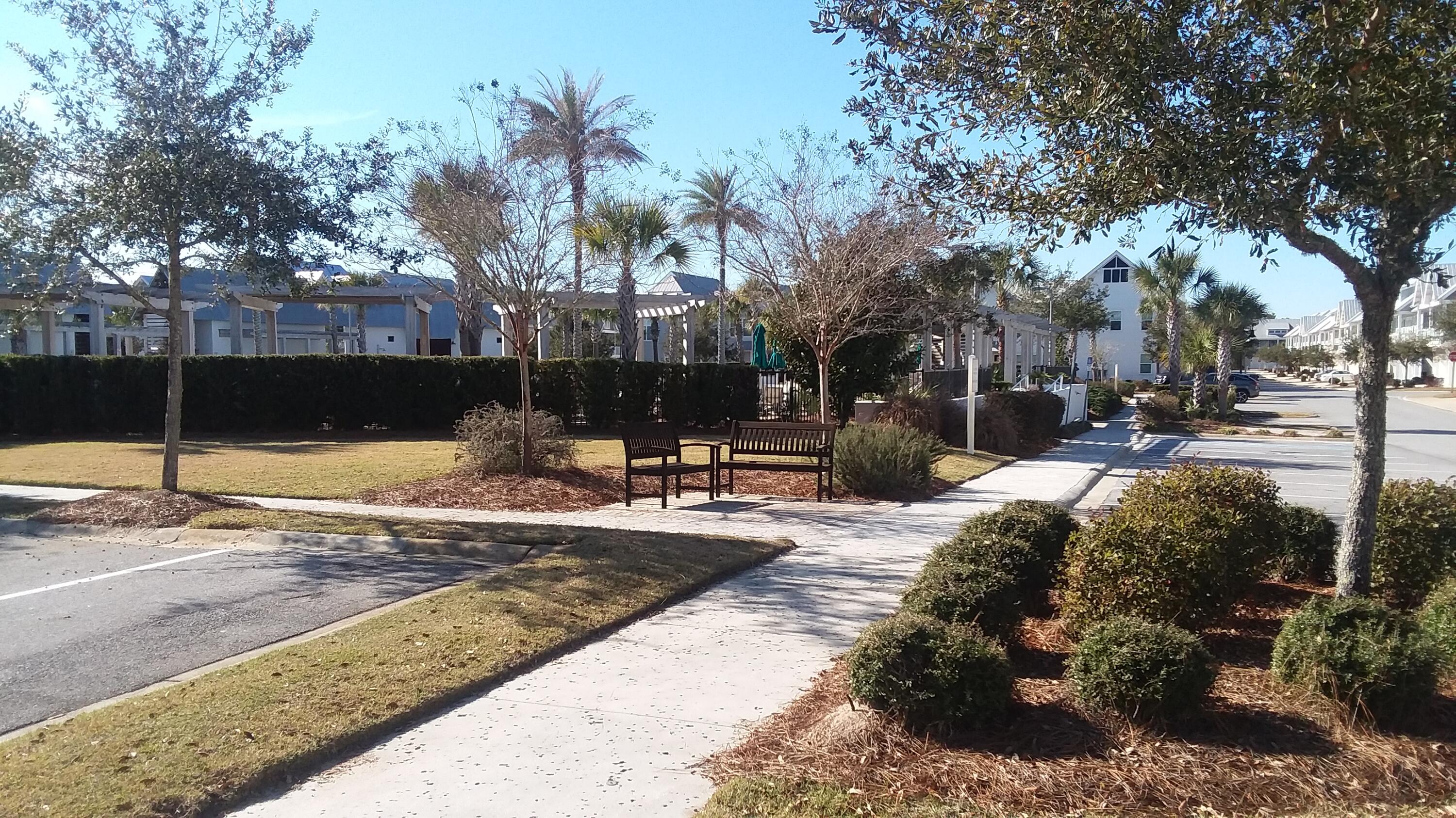 36 East York Ln Inlet Beach, Unit A Inlet Beach, FL 32461 - Photo 48 of 60 Wooden Benches are Well Placed
