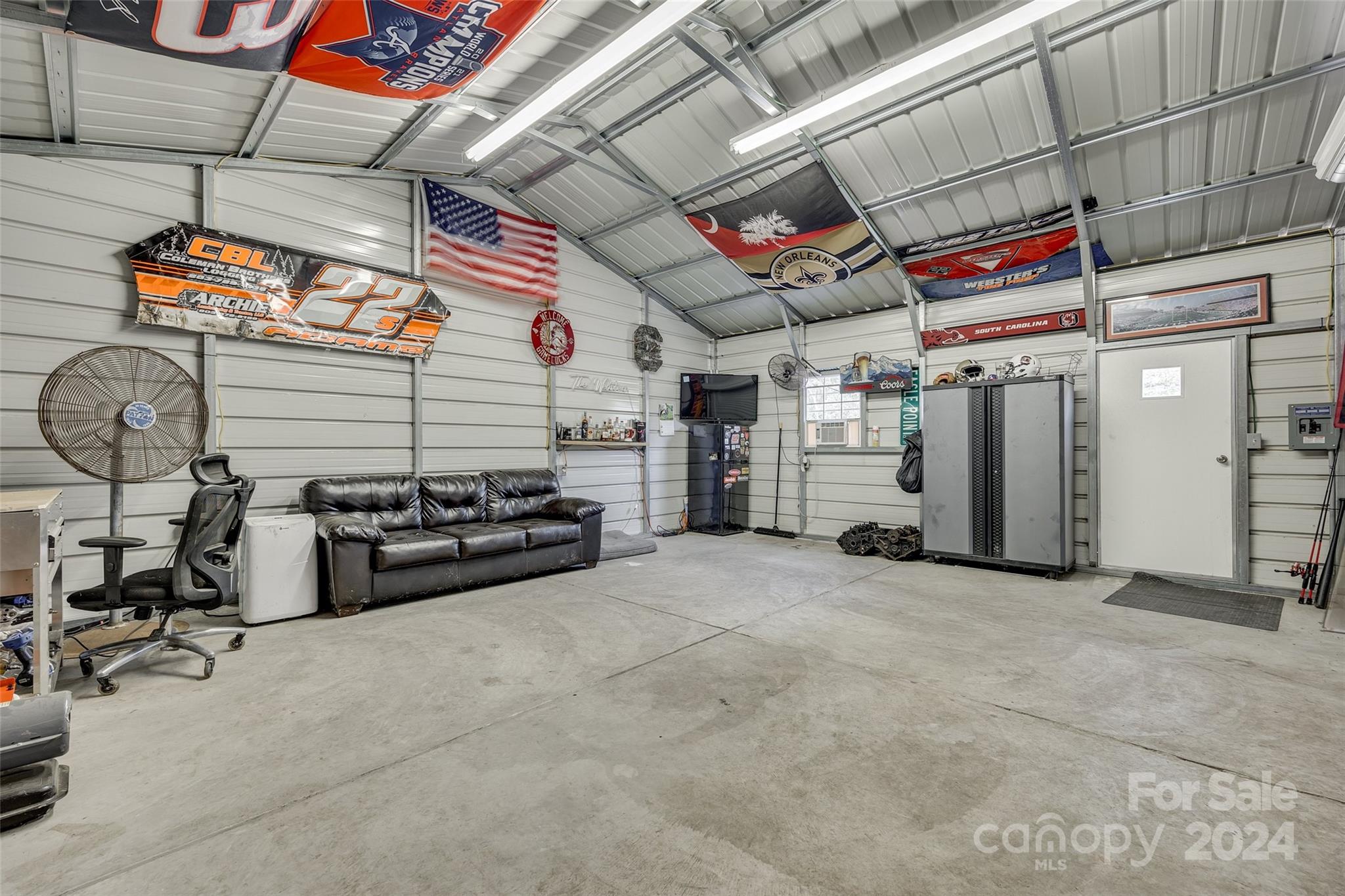 493 South Beersheba Road Clover, SC 29710 - Photo 7 of 25 a view of a garage with storage