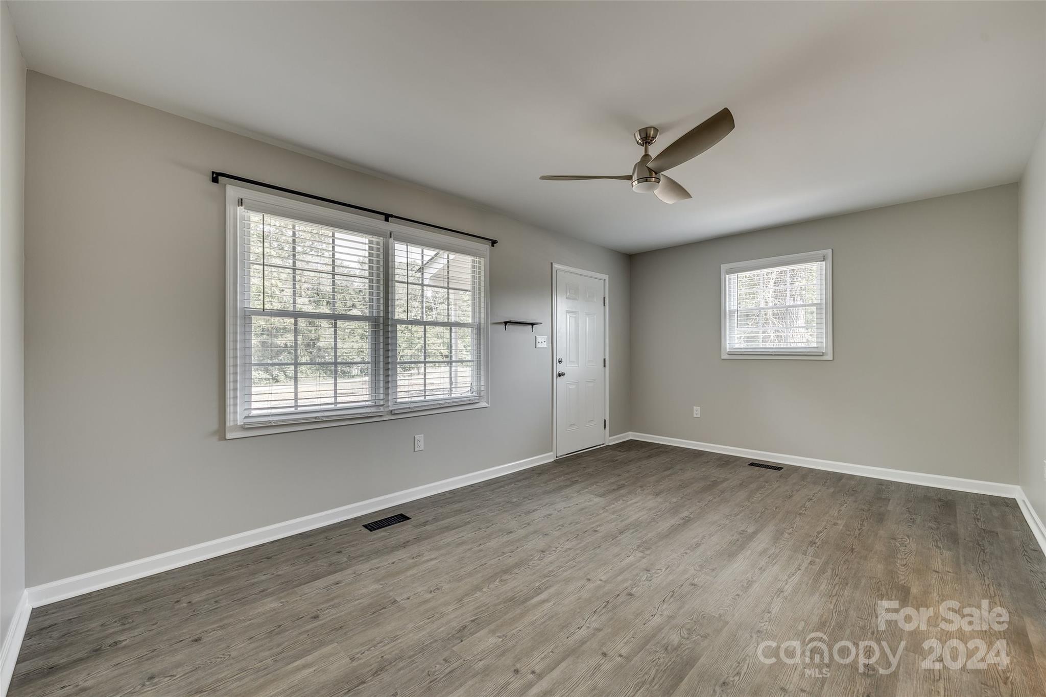 493 South Beersheba Road Clover, SC 29710 - Photo 10 of 25 wooden floor in an empty room with a window
