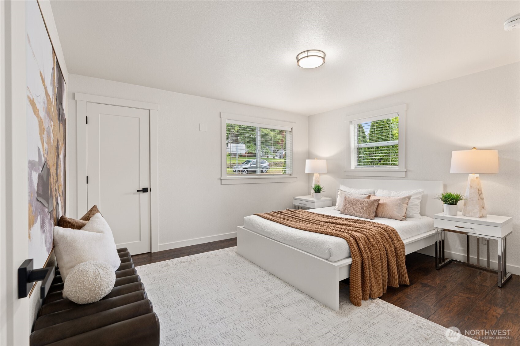8129 224th Street Southwest Edmonds, WA 98026 - Photo 6 of 27 a bedroom with a bed and a window