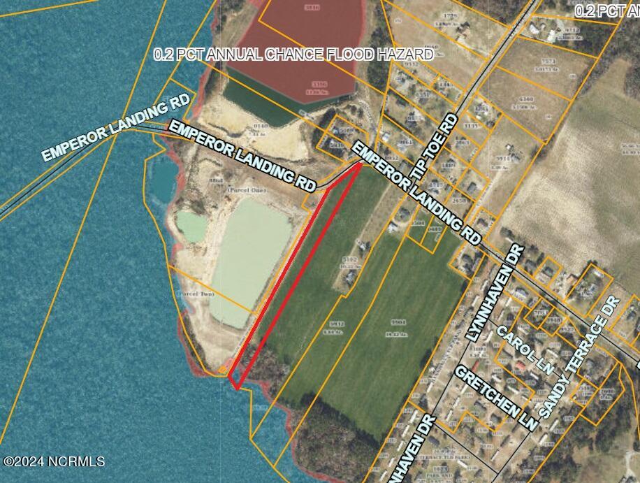 229 Emperor Landing Road Edenton, NC 27932 - Photo 1 of 5 Lot lines are approx from GIS