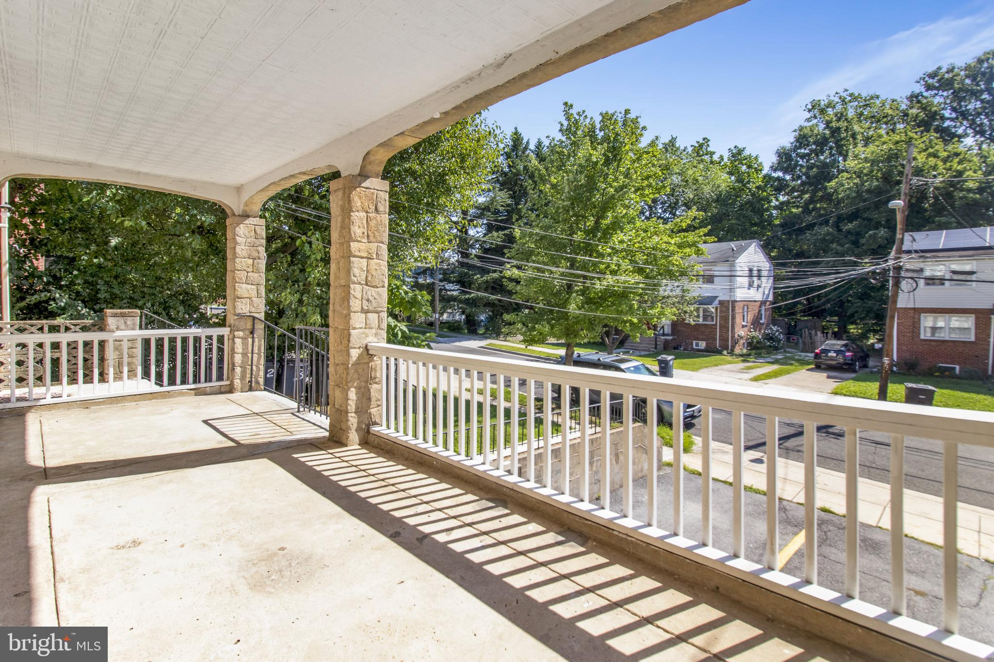 6120 41st Avenue, Unit 1 Hyattsville, MD 20782 - Photo 5 of 28 a view of a city from a balcony