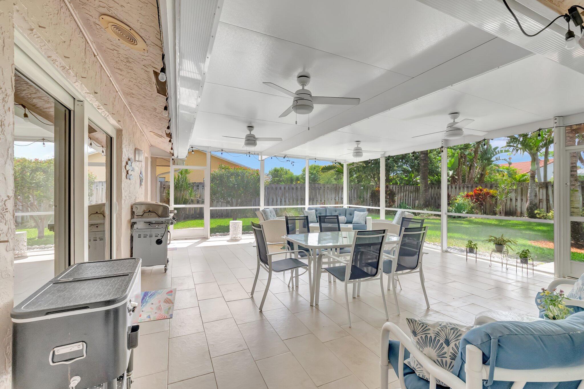 11390 Chipmunk Drive Boca Raton, FL 33428 - Photo 36 of 46 Screened Patio