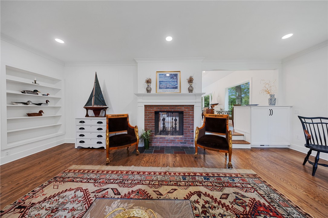 157 Crescent Hill Road Perinton, NY 14534 - Photo 17 of 47 STUNNING FIREPLACE LIVING ROOM WITH HARDWOOD FLOOR