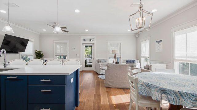 637 Patina Blvd Inlet Beach Inlet Beach, FL 32461 - Photo 10 of 21 637 Patina kitchen living area