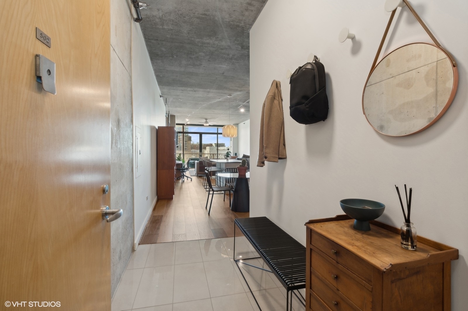 321 South Sangamon Street, Unit 502 Chicago, IL 60607 - Photo 3 of 19 a view of a room with a sink and cabinets