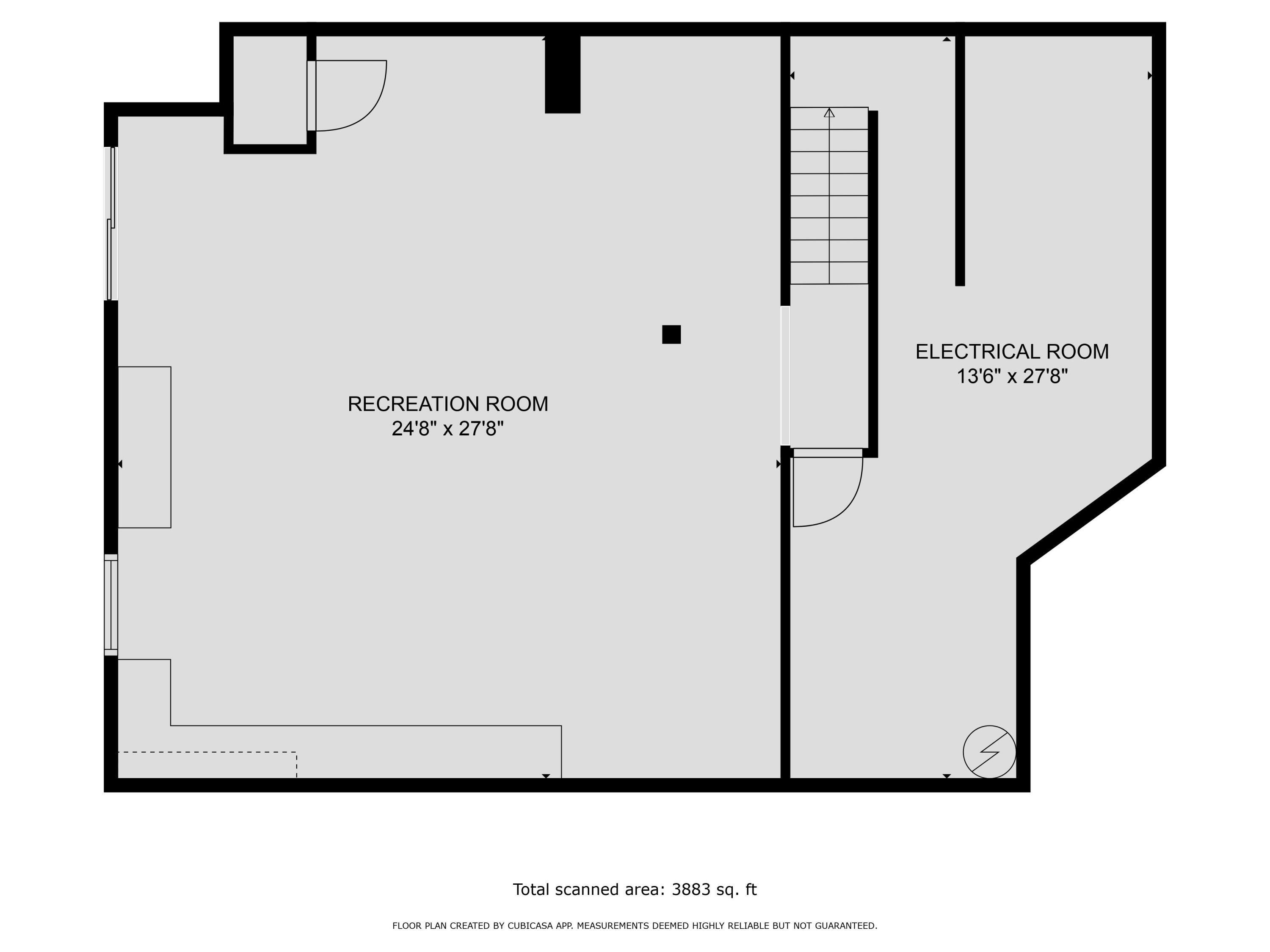 42844 Cardinal Way Novi, MI 48375 - Photo 65 of 66 Floor Plan Lower Level